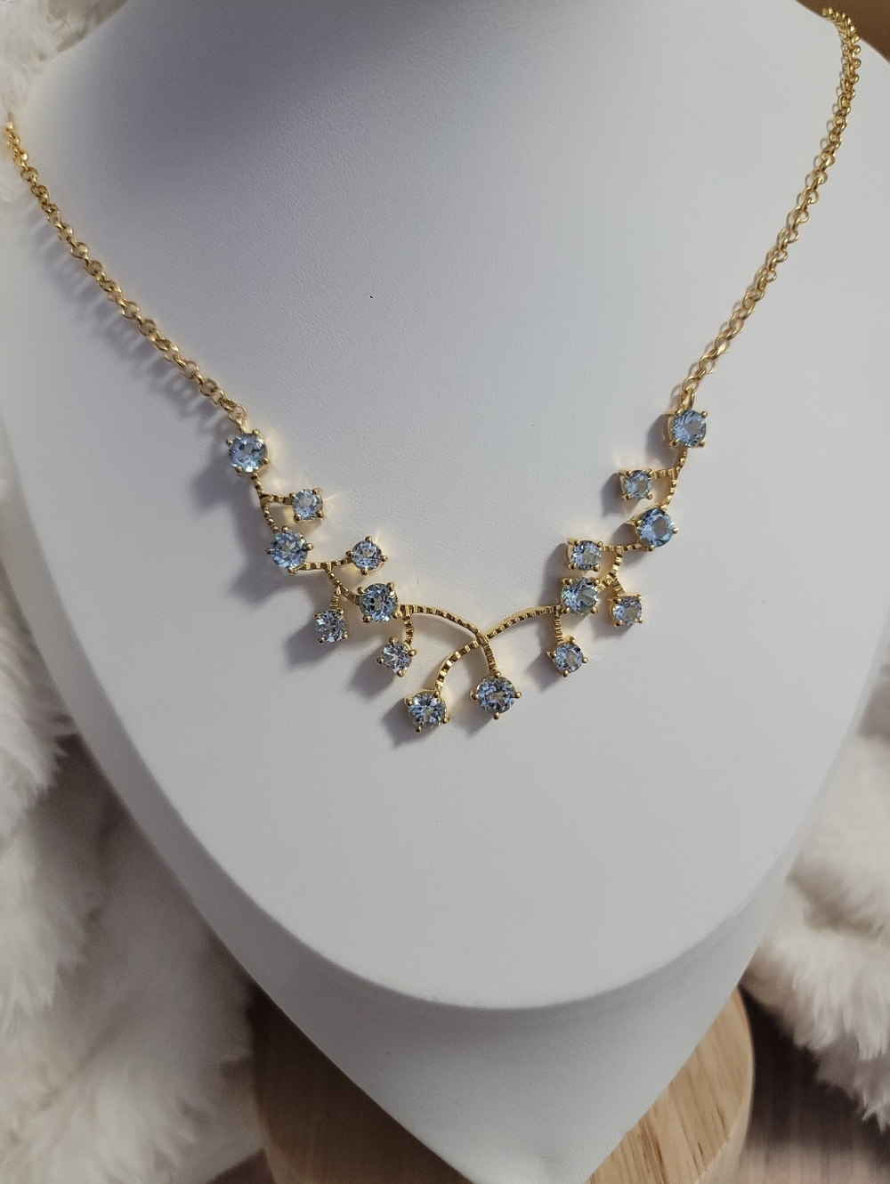 7.36ct Genuine Sky Blue Topaz Sterling